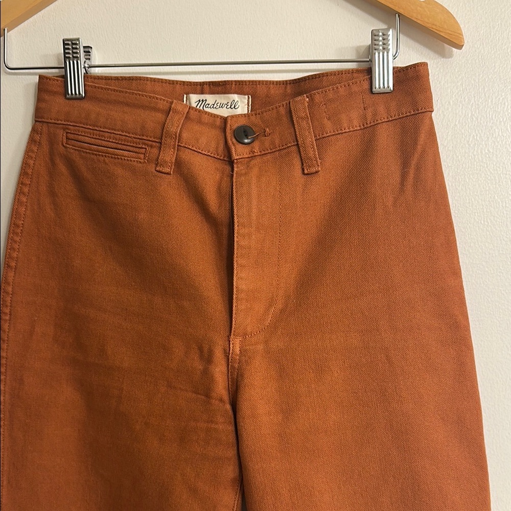 Madewell Rust Orange Pants